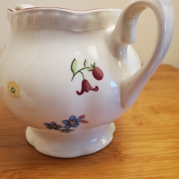 VINTAGE JOHNSON BROS/ENGLAND ROSE SUGAR EXCELLENT - Picture 6 of 8